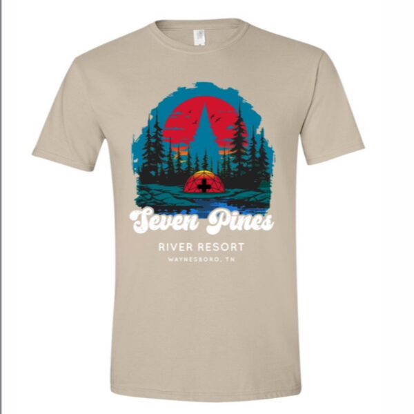 SAND 2024 Seven Pines River Resort Dome T-Shirt