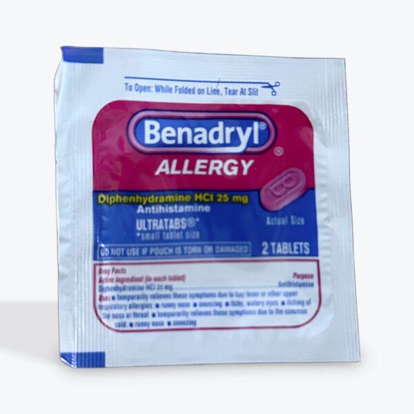 Benadryl Packet