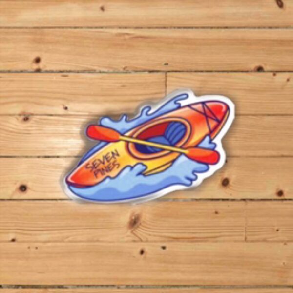 Seven Pines Kayak Sticker